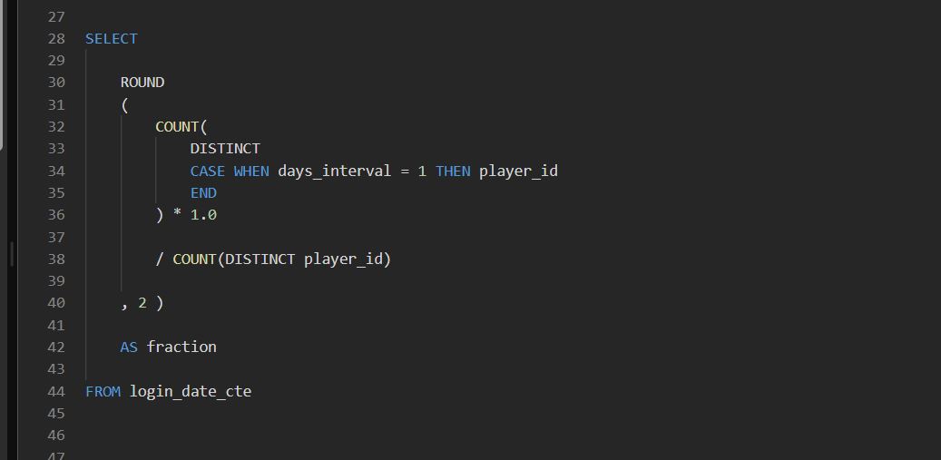 Immu3009's tweet image. Sup X, Where am I getting this wrong...??
stuck on this LeetCode SQL Problem !!

Link: leetcode.com/problems/game-…

#LeetCode #SQL #sqlknowledge #sqlbeginner