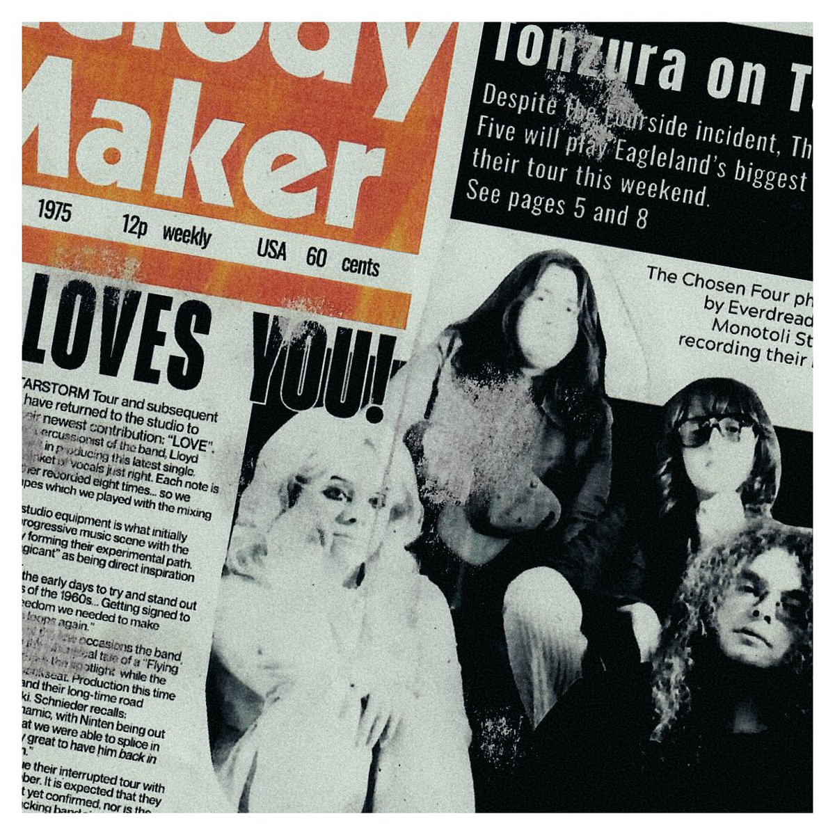 The_Chosen_Four's tweet image. To coincide with the MOTHER DIRECT 2025 showcase, The Chosen Four will be releasing a new single "Love/Flying Man" 🤍🤍🤍🤍

See you all on November 7th, and remember: no crying until the end!