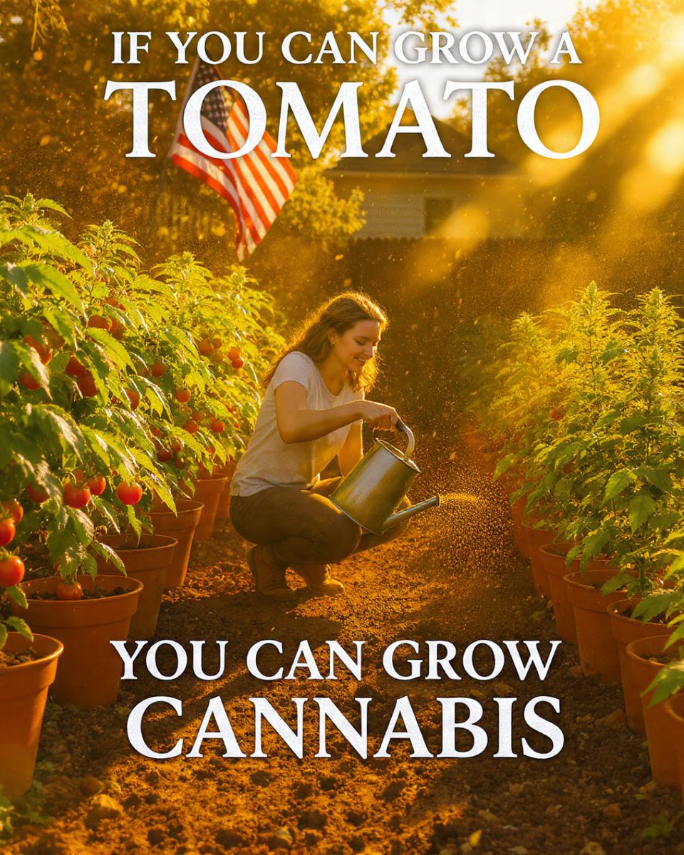 DescheduleEarth's tweet image. Watering a plant is a simple act, a part of life. We need rules that support the freedom to grow, not punish it. True justice lets everyday people cultivate their own, just like any other plant. Let&apos;s ensure small growers can thrive, not just big corporations. #DescheduleCannabis…