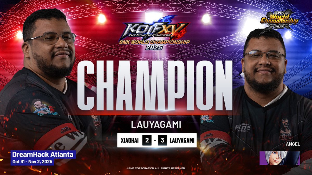 Parabéns <a href="/Lauyagami1/">Lauyagami</a> vc é merecedor demais, hoje vc fez história e realizou o sonho de todos jogadores de KOF do Brasil 👊🏻