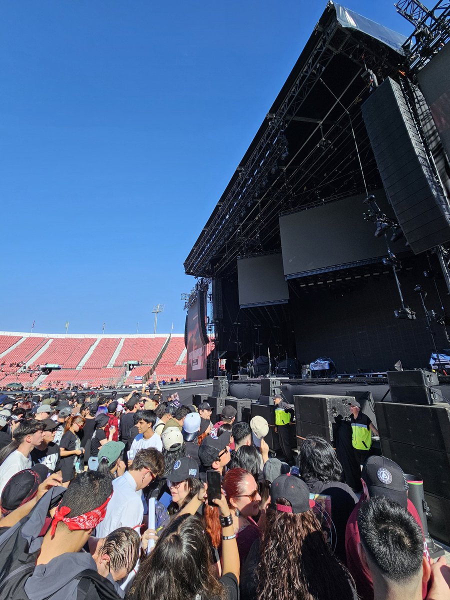 Estamos listoss para Linkin Park🤘🥹
#LinkinPark #LinkinParkchile #chile #estadionacional