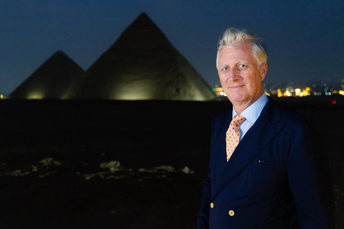 🏛️ Après avoir assisté à son inauguration officielle hier, le Roi découvre l’intérieur du <a href="/EgyptMuseumGem/">The Grand Egyptian Museum -GEM</a>. Un écrin moderne pour les joyaux de l’Egypte antique, construit par <a href="/BESIXOfficial/">BESIX Group</a> 🇧🇪 et Orascom 🇪🇬 !