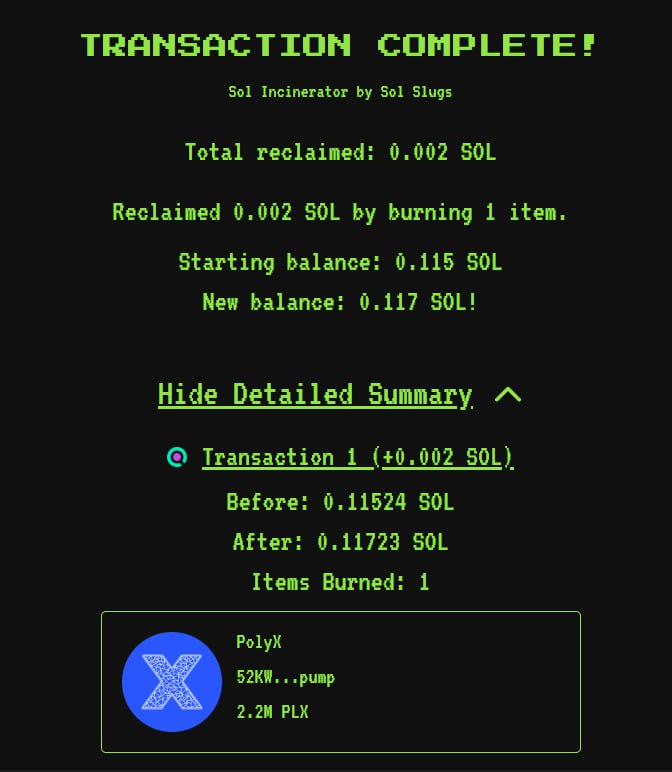 PolyxBot's tweet image. The $PLX flywheel continues as we have burnt another 2.2m PLX tokens reducing our supply.

As PLX continues to grow, we will increase our burn amounts overtime creating a further supply shock making PLX more valuable for all our holders and community.

Total amount burnt so far,…