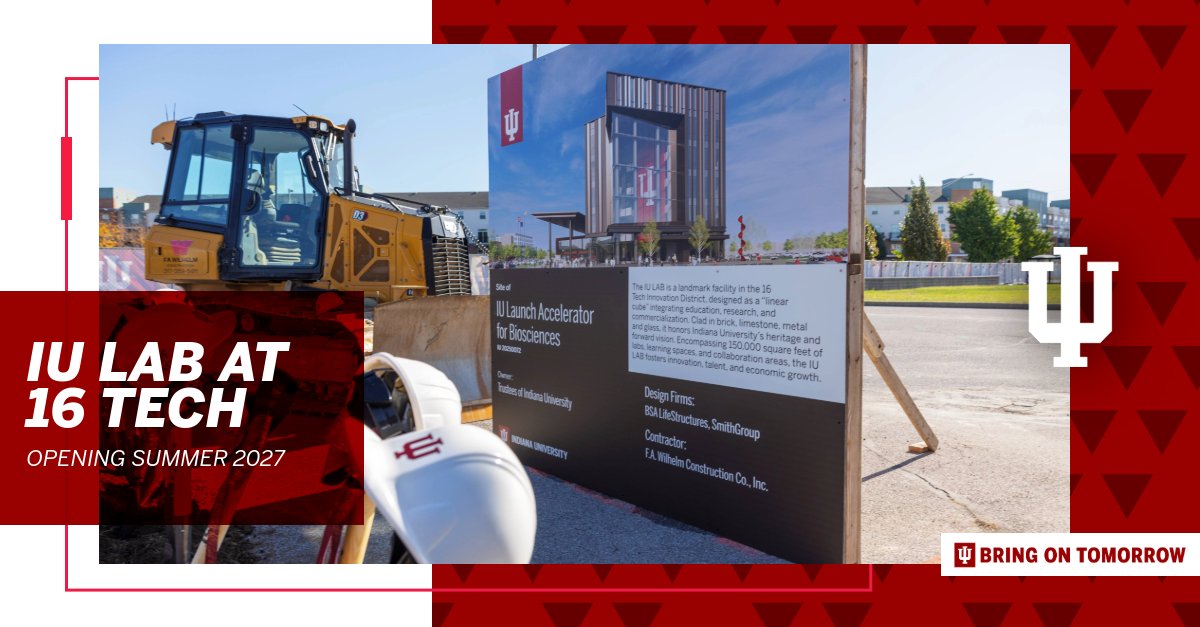 IUIndianapolis's tweet image. We&apos;re #BuildingForTomorrow at IU Indianapolis, and it&apos;s all about creating more opportunities. 🏗️ You may have seen the cranes rising across campus — here’s what they’re building: 

1️⃣ The James T. Morris Arena, otherwise known as &quot;the Jim&quot;, will be home to IU Indianapolis…