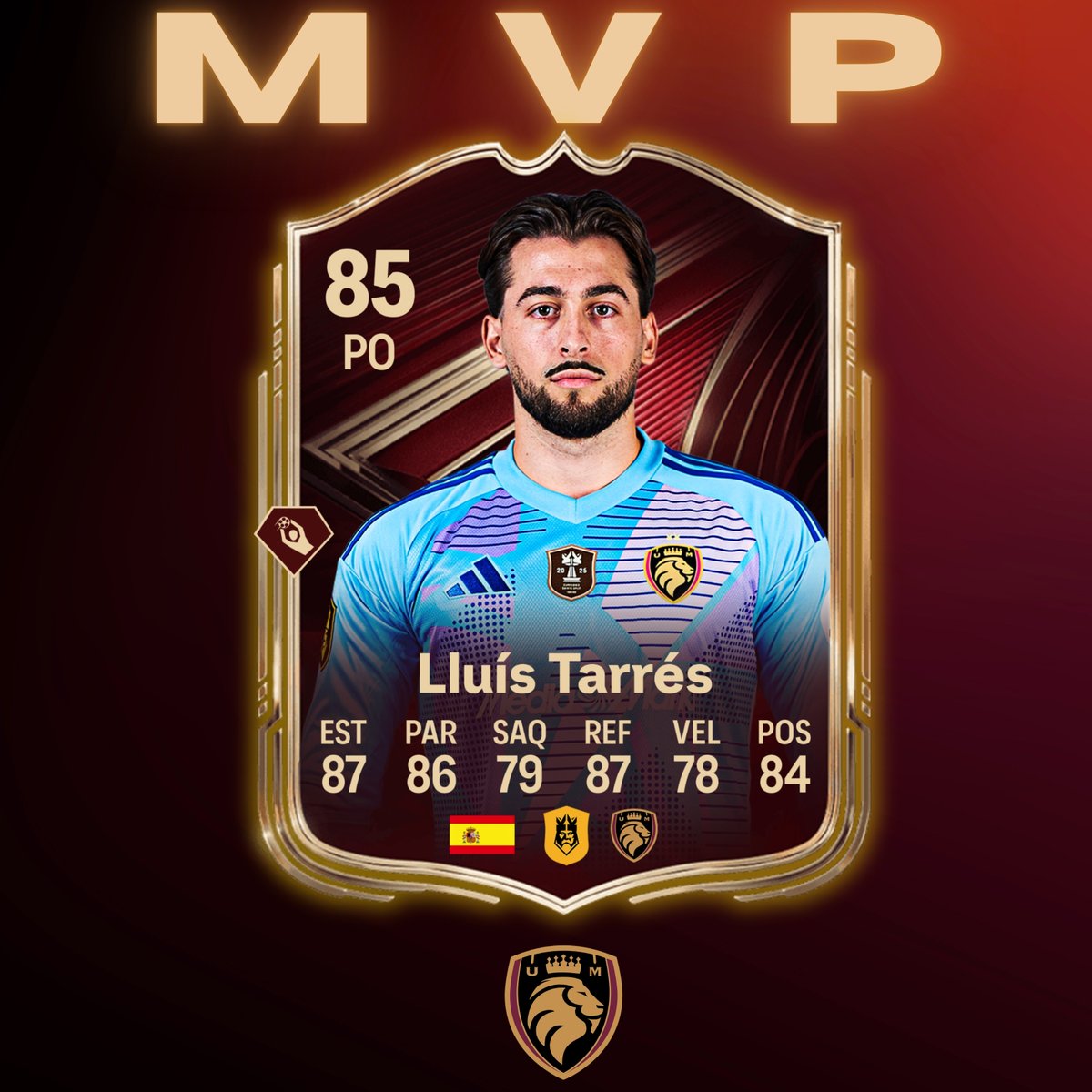 Con FC points y pasión es más que suficiente 🥵

MVP 🌟@lluis_tc1 🦁