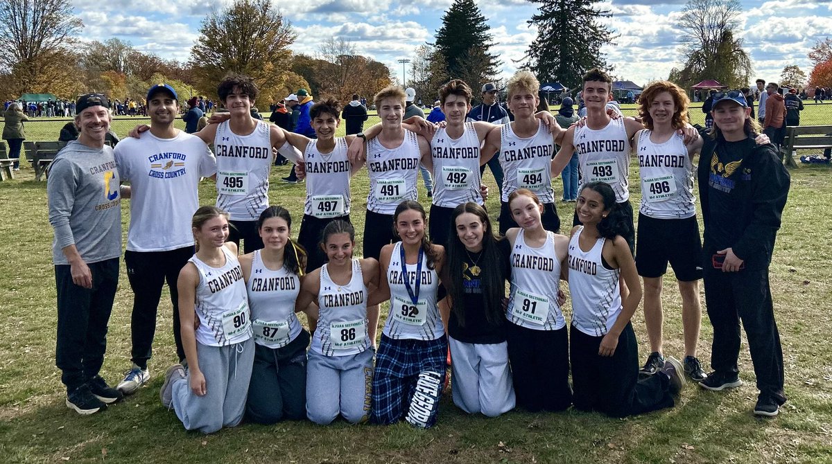 Boys and girls XC both advance to the state group meet for the first time since 2012! The boys team was led by Ethan Klapinski with a career PR of 16:46, and Courtney Toy who ran a career PR of 19:13.