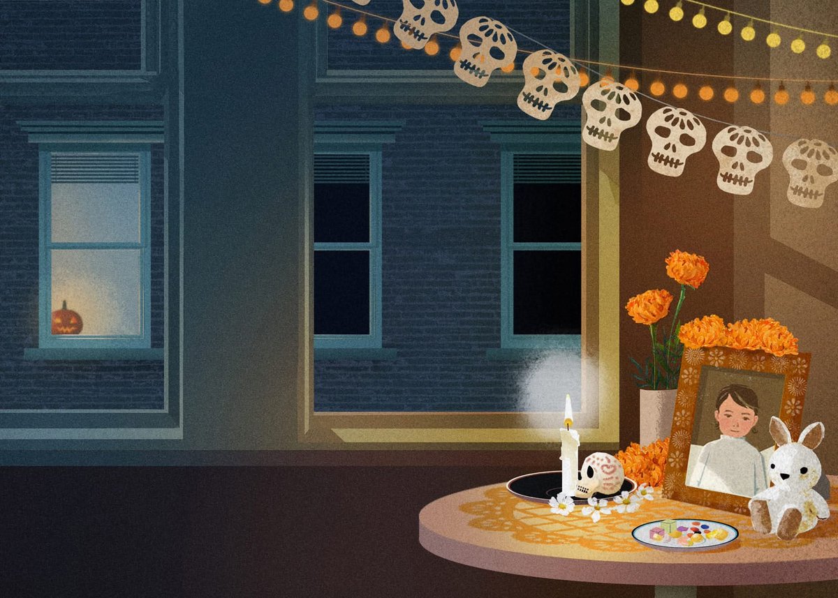 #art #illustration #Halloween  #DiaDeMuertos