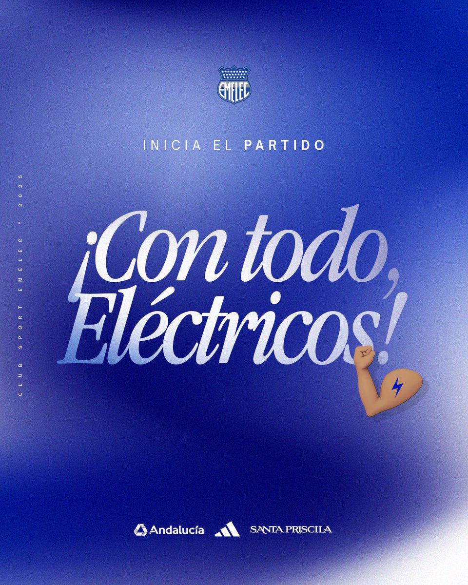 CSEmelec's tweet image. ¡EMPIEZA EL JUEGO! 🔛🟢
¡Vamos, Bombillo! 💡

#CDMvsCSE

#DaleEmelec 🔵⚡️ #LigaEcuabet