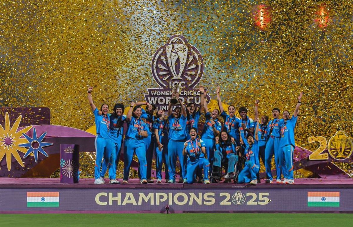 The November that was kinder.🩵🇮🇳

#CWC25 #WomensWorldCup2025