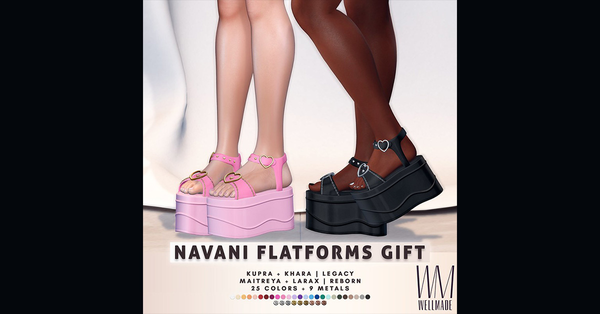 Navani Platforms – New Group Gift at WellMade seraphimsl.com/2025/11/02/nav…
#seraphim #seraphimsl #secondlife #virtualreality #SL