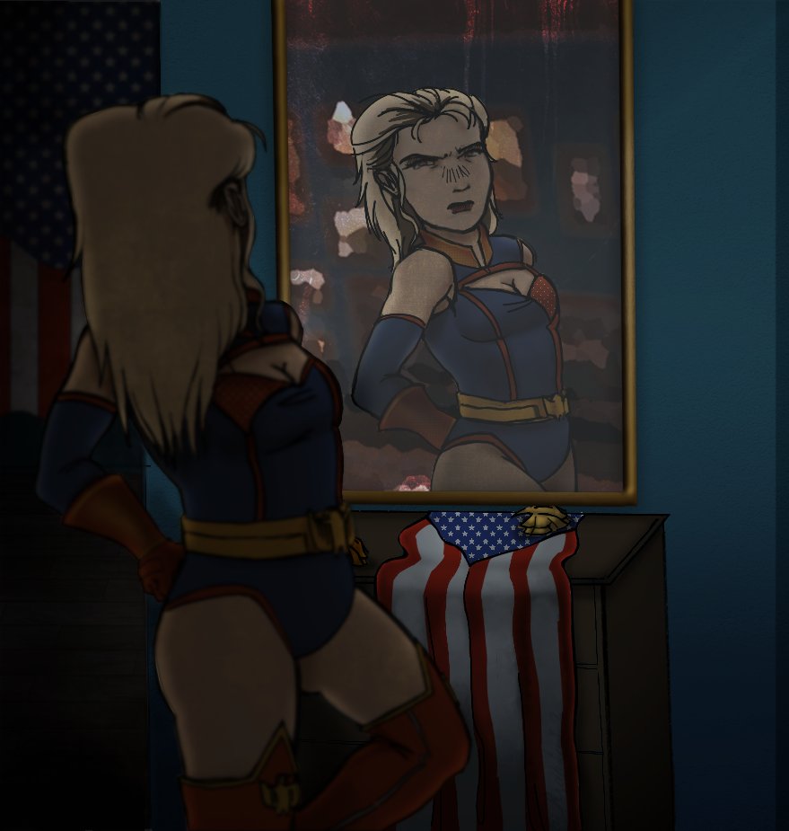 rzapkalas's tweet photo. #homelanderweek2025 I'm one day late..💔
Here's Genderbent Homelander https://t.co/61GFNjL9x8