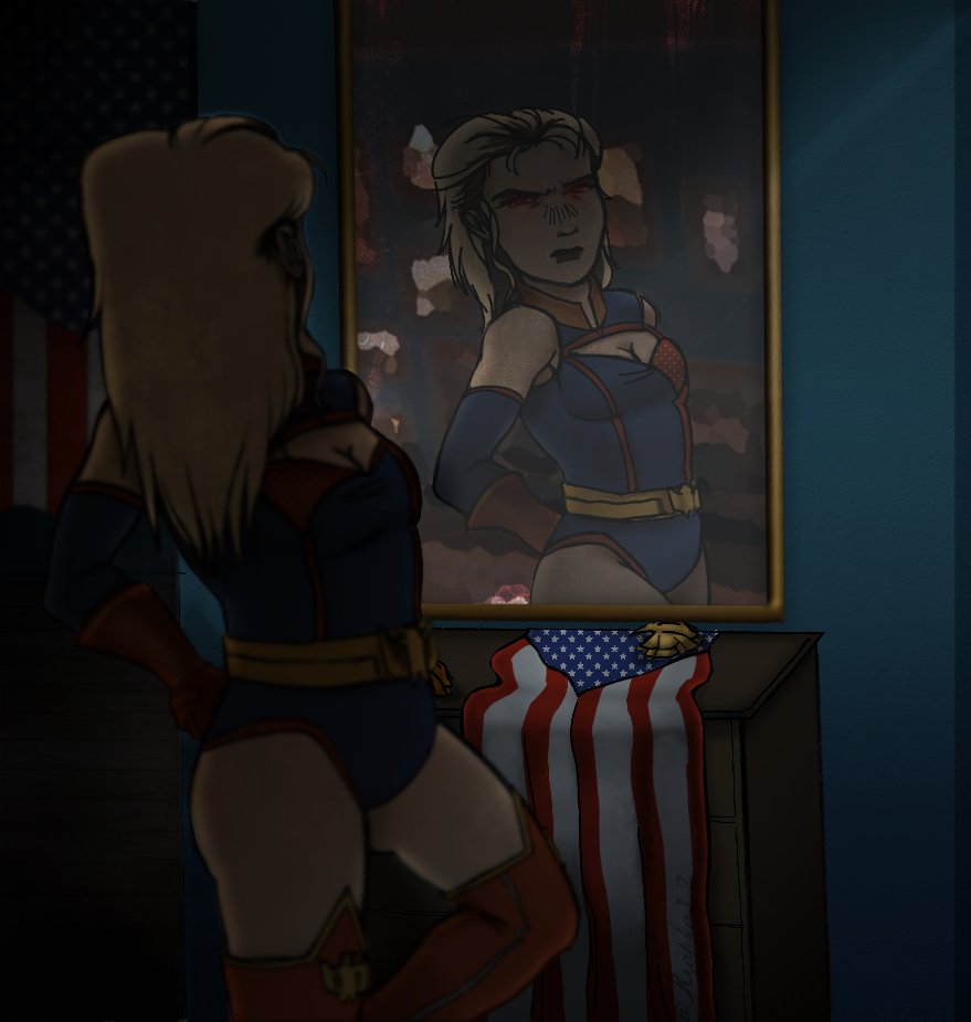 rzapkalas's tweet photo. #homelanderweek2025 I'm one day late..💔
Here's Genderbent Homelander https://t.co/61GFNjL9x8