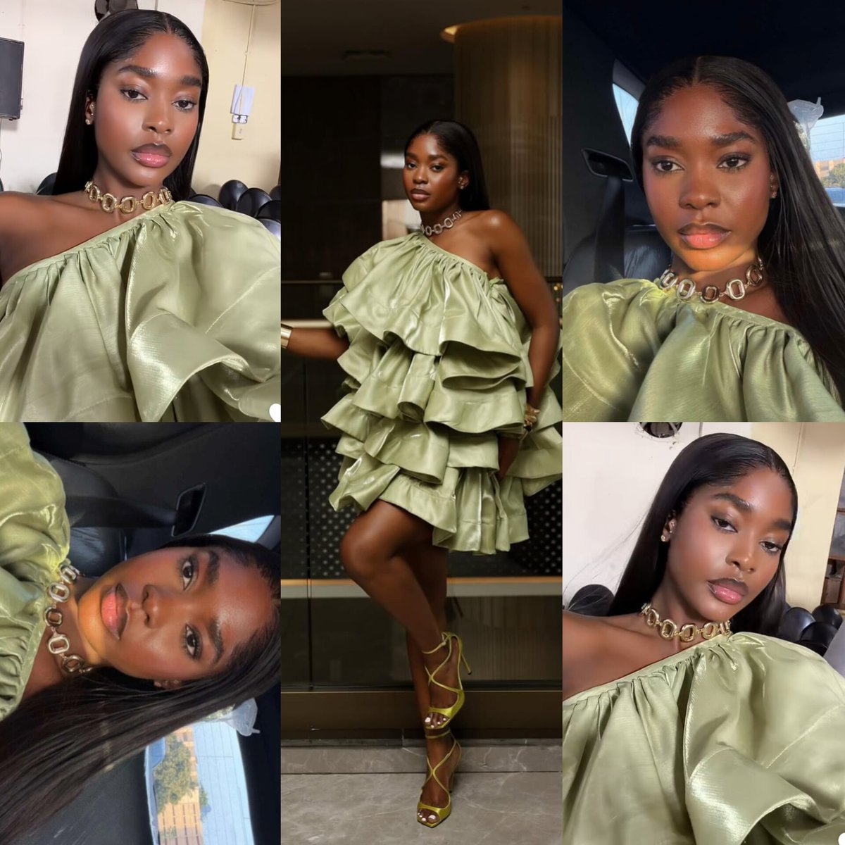 The most beautiful girl in the world 👌
Your beauty and aura is a discovery 🤌

DEDE after you na you and after you na still you 🙌❤️
Clock it 👌 

#DedeAshiogwu
