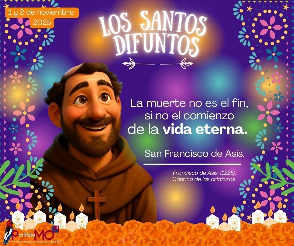 PortfolioPmo's tweet photo. #Noviembre #2025 👏 Por ahí dicen que... somos seres eternos viviendo la experiencia terrenal 👍 y que mejor que #SanFranciscodeAsís  y sus palabras que transmiten una #esperanzadora #verdad 👍 https://t.co/dPEzjSI0yO