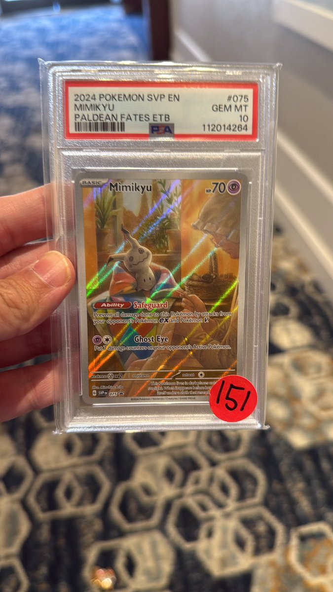 Bought my first Pokemon slab at a card show! I started the hobby with <a href="/Collector_Crypt/">Collector Crypt</a> and it has now bled into real life 😄