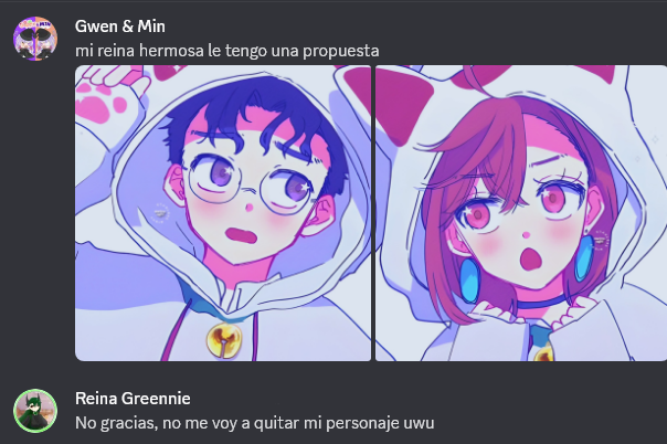 "El que no arriesga no gana" 
me arriesgo: 
XD