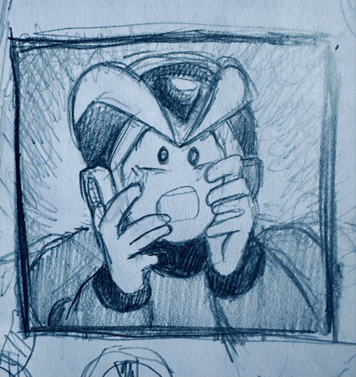 Le panel redraw warmups from the MMX manga #megaman