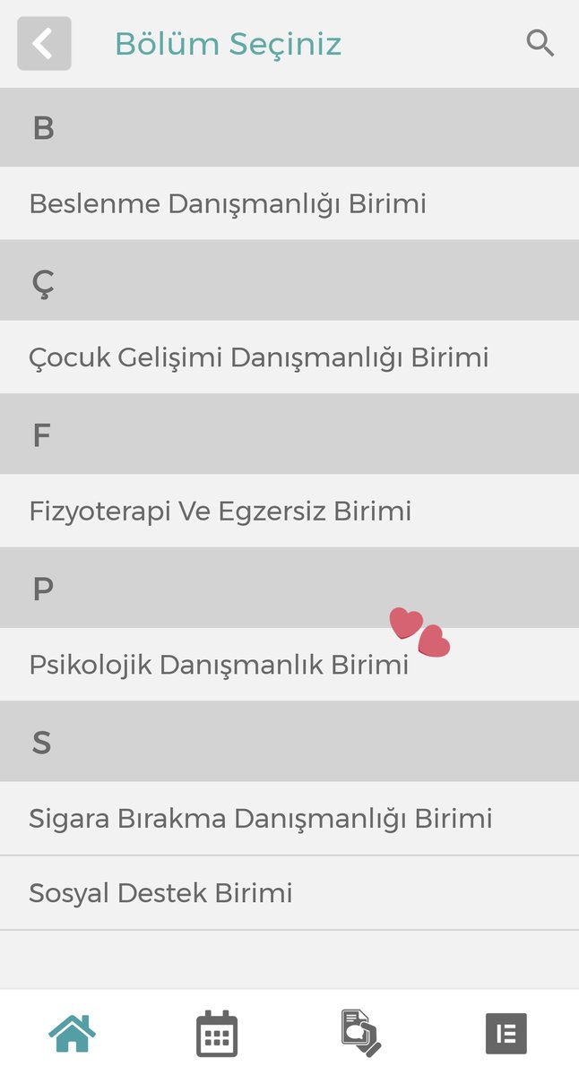 Artık MHRS üzerinden doğrudan psikolog randevusu/psikolojik destek almak mümkün😊