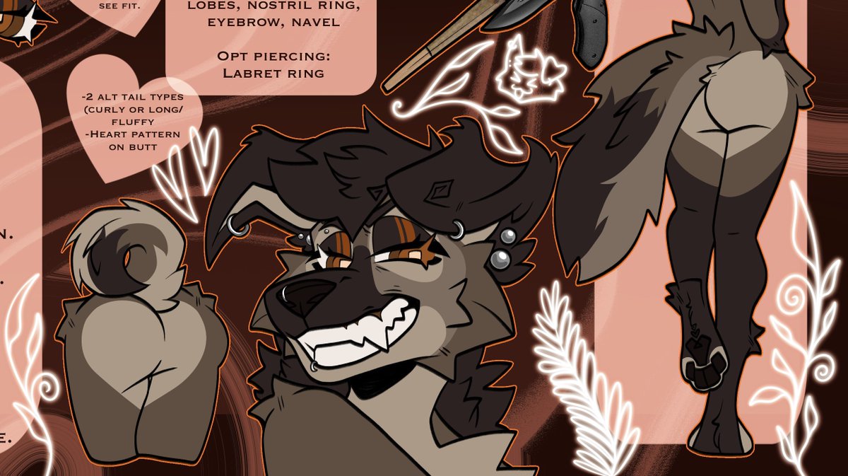 staticxsoda's tweet photo. Mini ref for Ego!

#furry #furryartist https://t.co/wO8yBRwTfJ