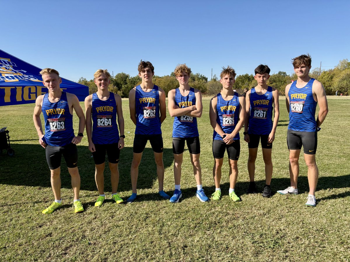 Pryor HS Boys XC⚡️TF tweet media