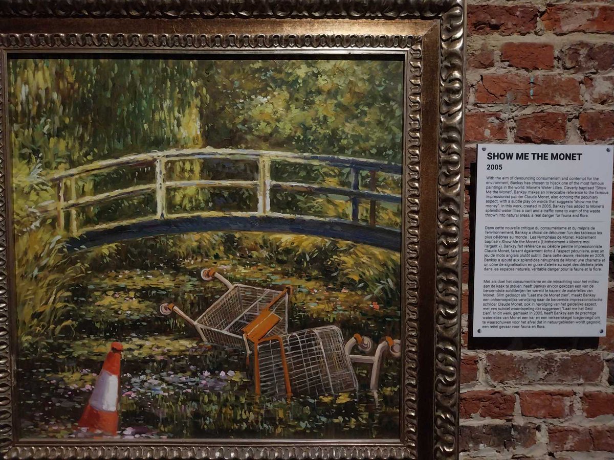 ете, не знаев дека има музеј на Банкси, дур не го прашав Гугл плејсес то визит. реплики 1:1.