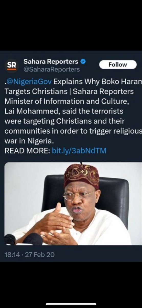 <a href="/JaafarSJaafar/">Jaafar Jaafar</a> It's disservice to say that Trump's claims are built on gullibility, as you claimed.

Here are Tinubu, Reno Omokri, Lai Muhammed, and Femi Fani Kayode making the same claims.