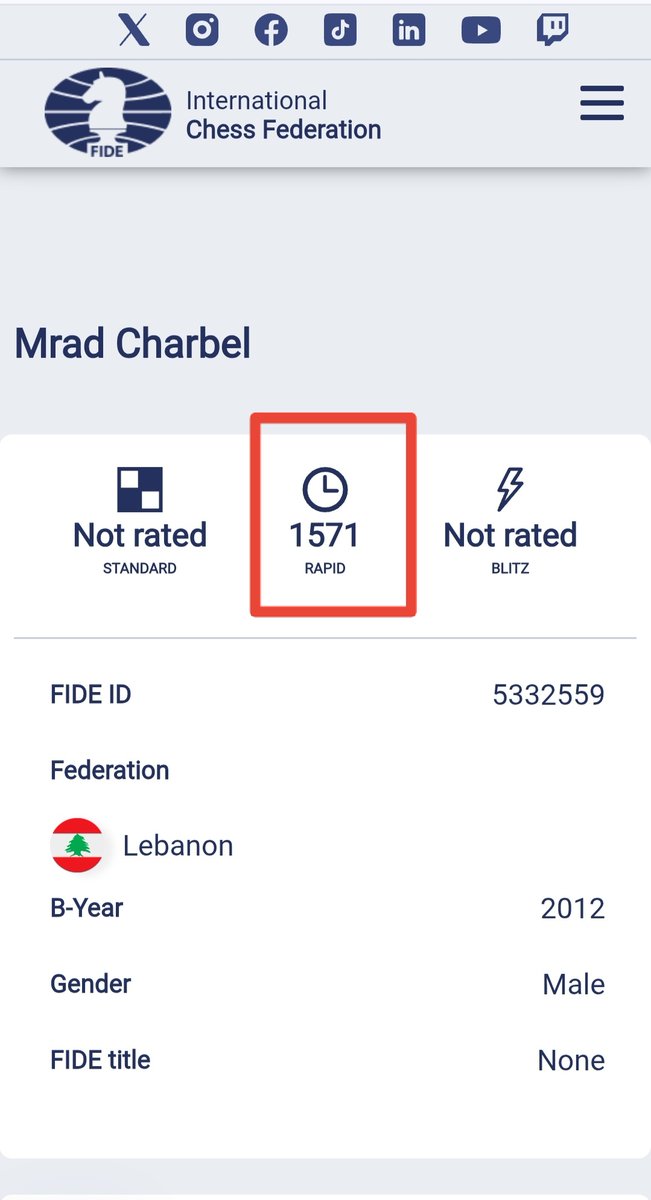 AttiehWael's tweet image. One of my young students played in his first rated tournaments a few days ago. He managed to beat a couple of rated players and as a result he is now rated and super excited about it! #chess #chesspunks