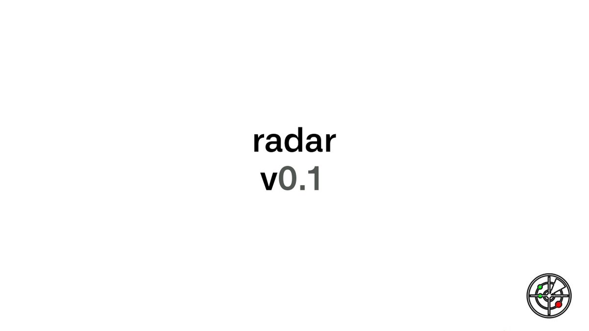 radardotfun's tweet photo. r-a-d-a-r is live 🤍

any coin. any launchpad.

v0 -> v0.1 https://t.co/uMCbxC4ZJx