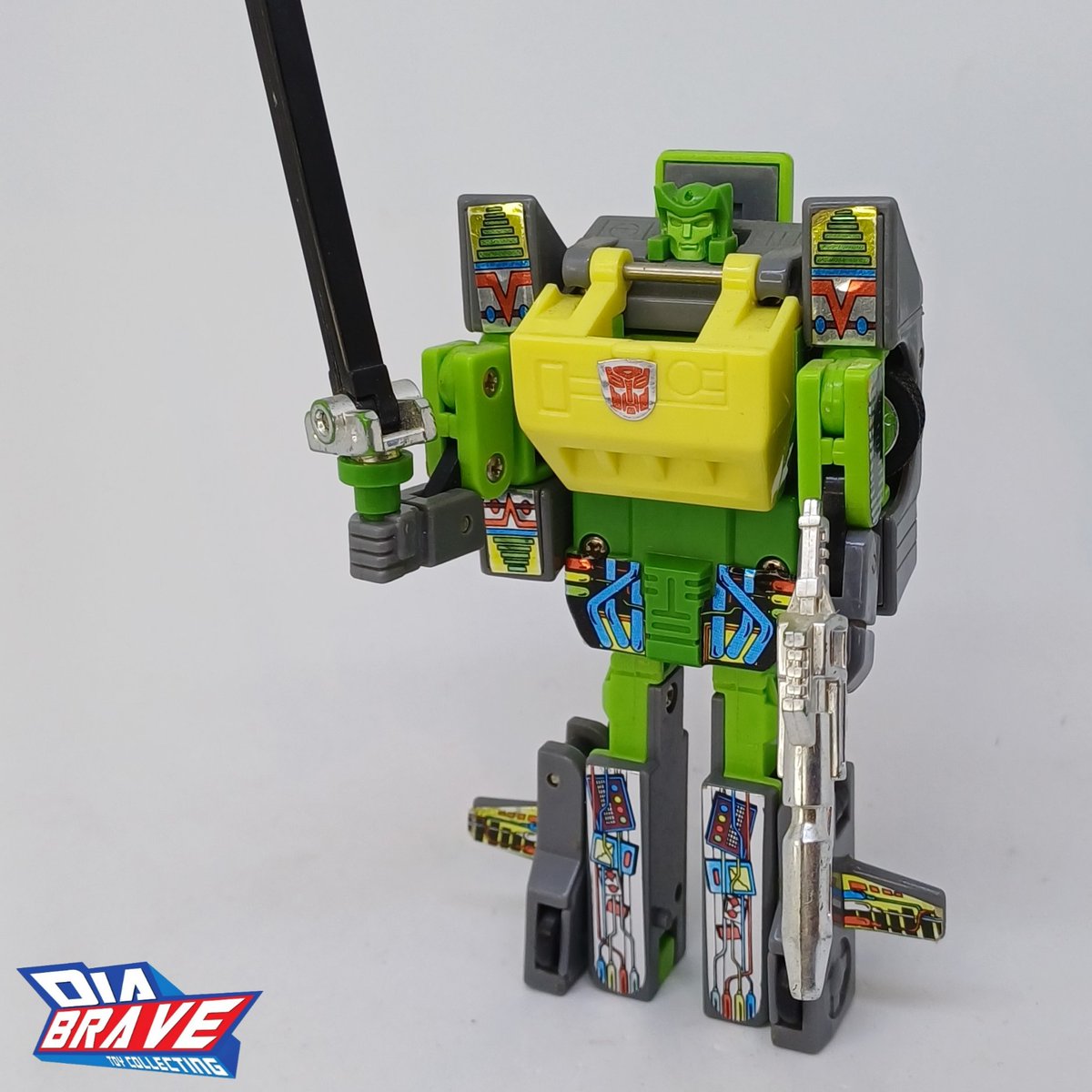 G1 Springer - another relic from childhood I haven't felt the need to upgrade. I have replacement stickers, but I don't have the heart to remove these ones my brother applied over 30 years ago