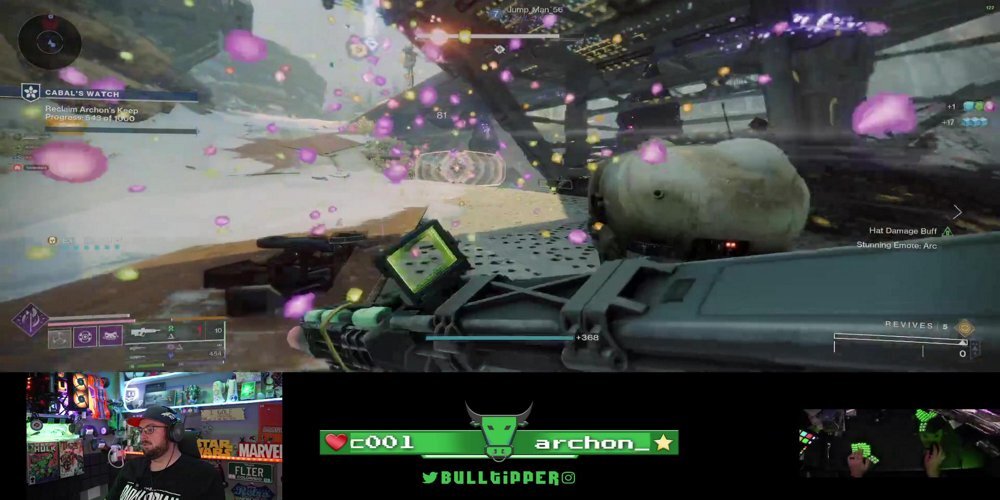 Bulltipper's tweet photo. I'm now streaming on Twitch! Playing Destiny 2 https://t.co/l3hxjTTNpf #twitch #goinglive #strongestherd #smallstreamersconnect #supportsmallstreamers #small streamerscommunity #twitchaffiliate https://t.co/WizYzDxqrn