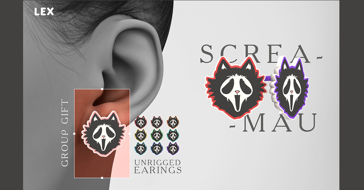 Halloween Group Gift Screa-Mau at Lex seraphimsl.com/2025/11/02/hal…
#seraphim #seraphimsl #secondlife #virtualreality #SL