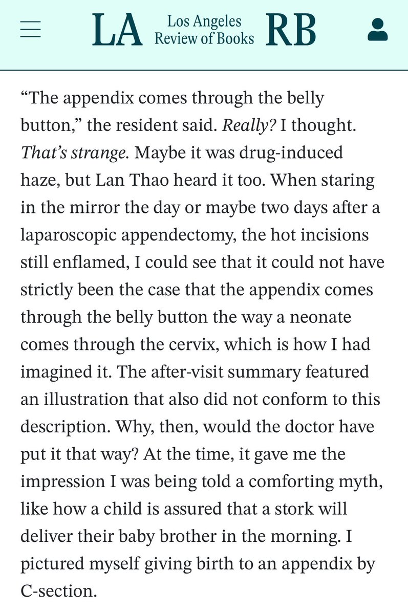 A good reminder for the surgery residents - attempts to adapt language to our perception of low medical literacy can have unintended consequences for the otherwise literary patient. This is an elegant little piece about a sometimes very elegant little operation.