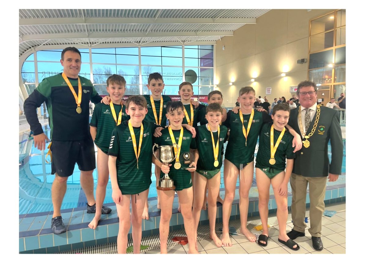 Water Polo:  The great news from todays Irish U14 Cup Finals in Galway is that Clonard boys are Irish U14 Cup Champions!
<a href="/swimireland/">Swim Ireland</a>
<a href="/SwimUlster/">Swim Ulster</a>
@clonardwaterpolo

More at:  facebook.com/share/p/1D9esP…