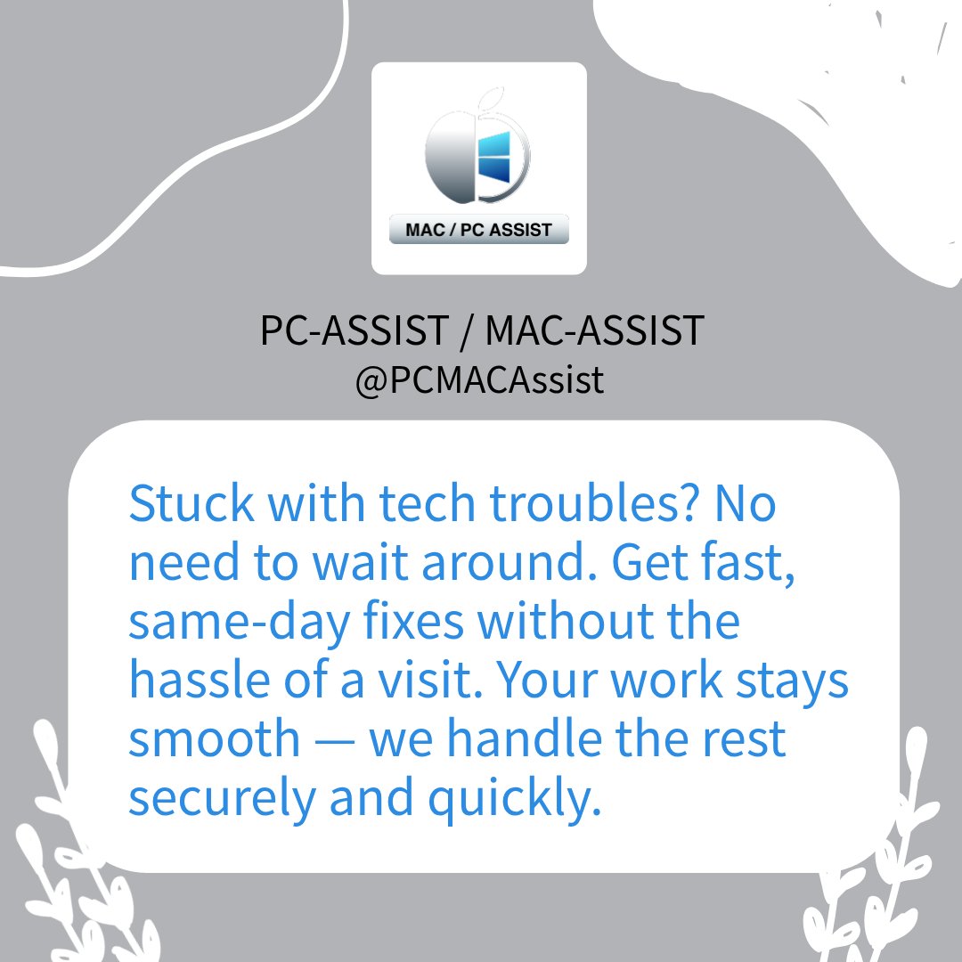 PC/MAC ASSIST tweet media