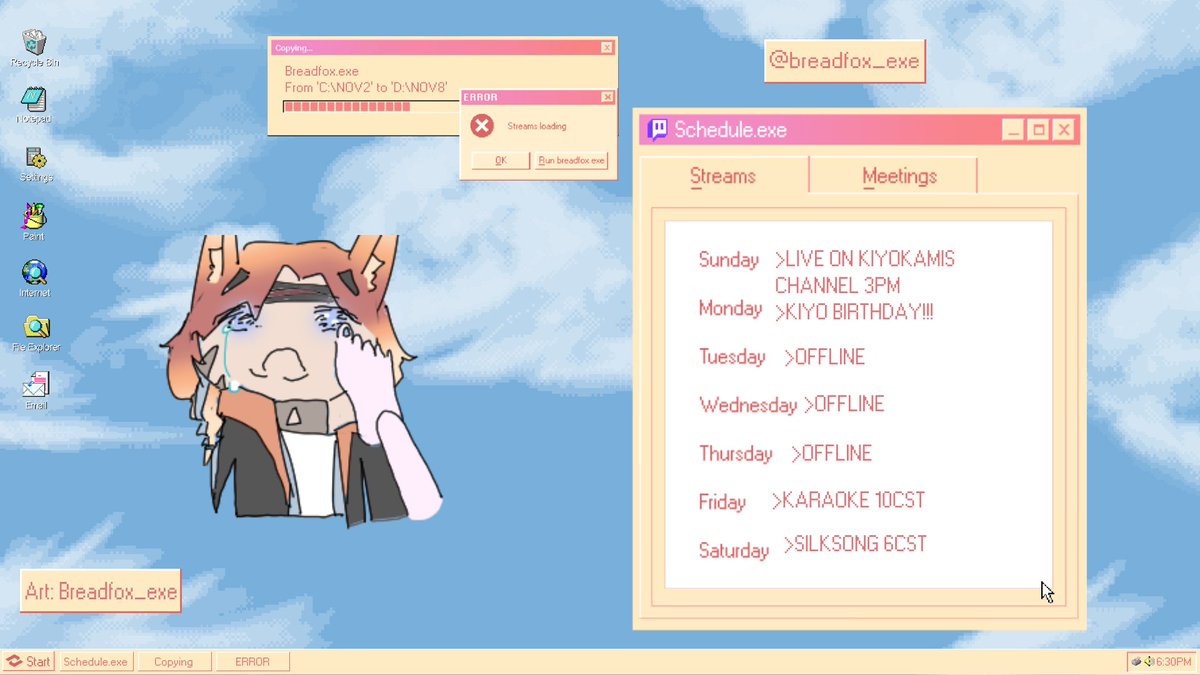 Bread.exe 🍞🌐💾 | Computer Worm tweet media