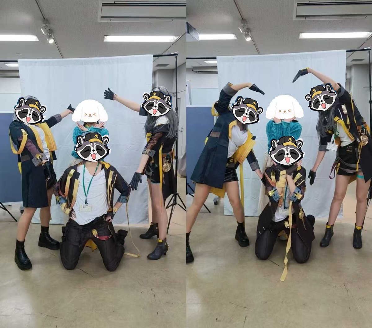 開拓者たちに囲まれて
 し♡あ♡わ♡せ♡
✌(´&gt;ω&lt;｀)✌
#HonkaiStarRail