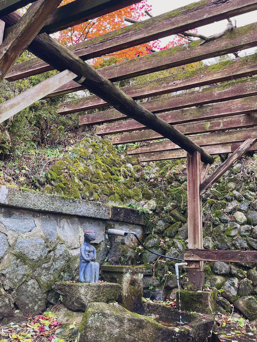 softhand61's tweet image. カッパ推しの街の紅葉、見ごろ