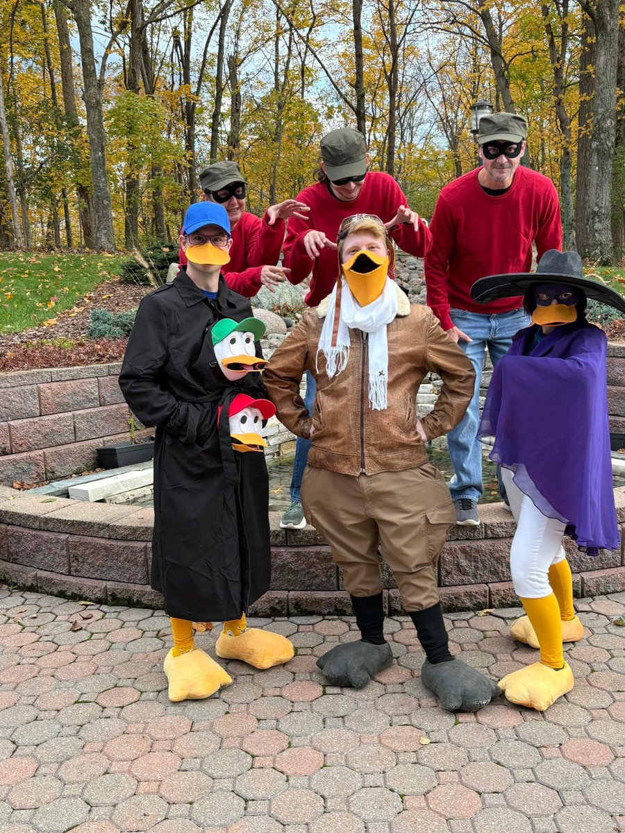 We’re not a DuckTales podcast. (Or much of a podcast at all)

But someone made a duck stack Halloween costume.