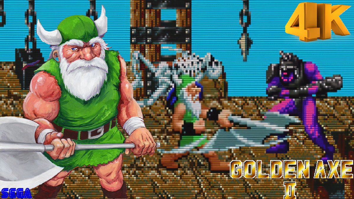 michaelpf08's tweet image. Golden Axe II - Gilius [Sega / 1991] 4K 60FPS
YouTube Links: youtu.be/YxqABmCbNsY
No Tas, No Cheats, Done it by Once, 100% Real Skills.
Game Player: Digimon 51
Game Platform: Got Video Games
Game&apos;s Difficulty: Easy
No Death
