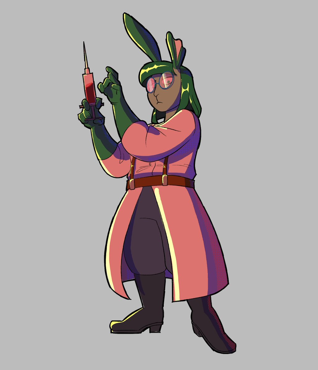 thinking about this drawing again

I'm reaally digging how I did the highlights and somewhat scraggly line art

not sure if it's noticeable here but I added screen tones in the shadows

maybe I should mess with style more when I start making comics of my ocs