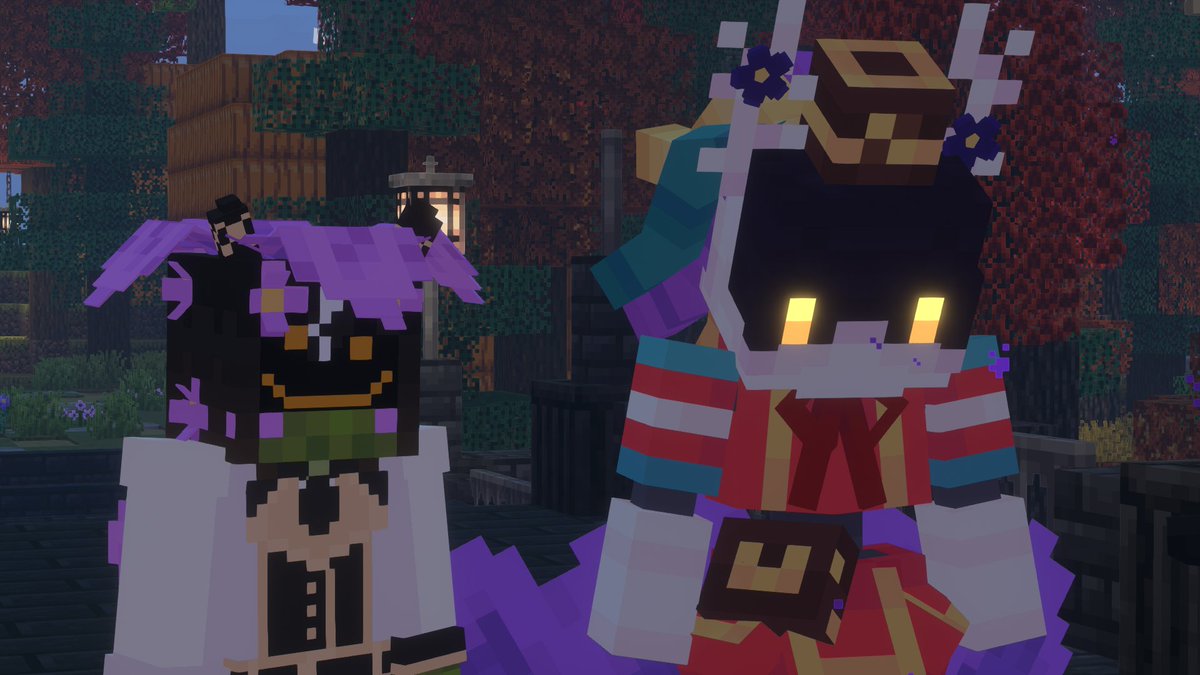 WitheredFlutter's tweet image. A HAPPY (late) HALLOWEEN FROM WFSMP!

Today our eggs, and many parents, dressed up and attended our new Halloween Festival, then went trick or treating, and finished the night off by defeating a mansion full of mobs!

We hope everyone had fun at the event!! &amp;lt;33
#WFSMP