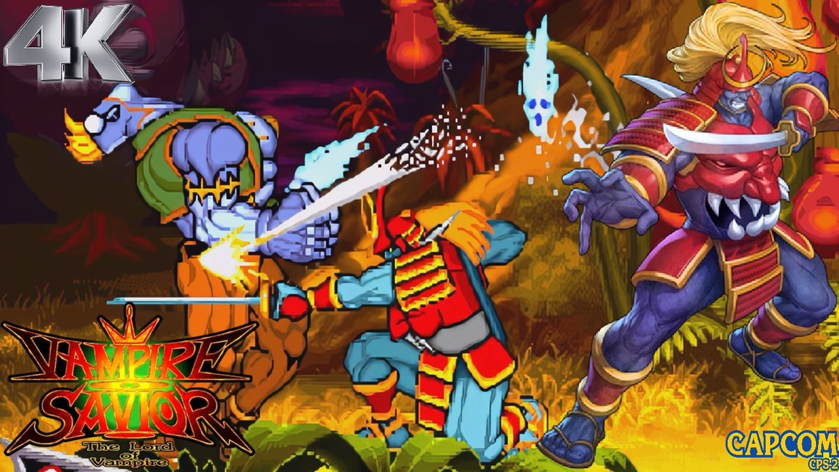 michaelpf08's tweet image. Vampire Savior - Bishamon [Arcade / 1997] 4K 60FPS
YouTube Links: youtu.be/huZIW-ua7Fk
No Tas, No Cheats, Done it by Once, 100% Real Skills.
Game Player: Michaelpf08
Game Platform: STEAM
Game&apos;s Difficulty: Hardest
No Lose
