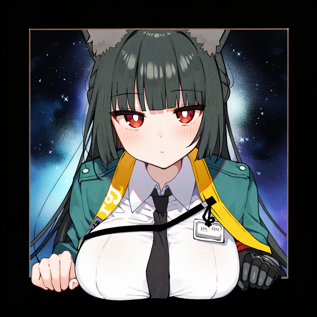 ダークモードではみ出してくるかもしれない雅さん🖤