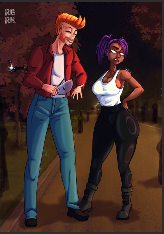 Se me olvidó compartirlo
El especial de Halloween de Falcoretto con disfraces de Leela y Fry
Comisión echa por @Recka013