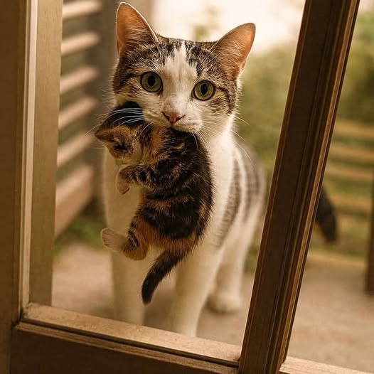 Non era tornata solo per chiedere aiuto, ma per condividere il suo trionfo, per presentare al mondo il suo piccolo miracolo. Un “grazie” silenzioso, più forte e bello di qualsiasi parola.