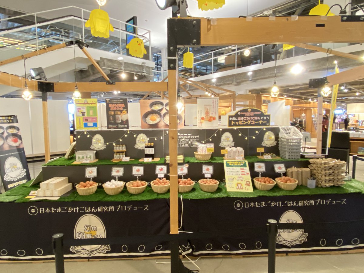 jtkgl2's tweet image. #幻の卵屋さん 函館蔦屋書店
【卵と玉子】
11/3(月祝)〜11/14(金)
営業時間10:00〜19:00
※最終日は18:00閉店

今年も函館盛り上げます🥚✨
11/3〜4はMr.TKGによるたまごかけごはんの向こう側セミナー（試食付き）も開催👨‍🍳

#たまごかけごはん完全本 
出版記念イベントも同時開催です❣️…