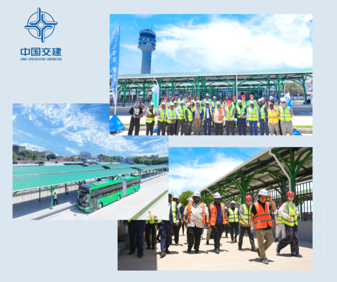 CCCC_Tanzania's tweet photo. The KIVUKONI Terminal of Tanzania BRT Phase Ⅳ Section 3 Project is officially operational! Spanning 7055m², it features six steel platforms, two service buildings and solar-powered systems.
As the first completed section of BRT Phase IV and our first housing project in Tanzania, it marks a significant milestone showcasing green, smart and sustainable construction while improving public transport in Dar es Salaam.