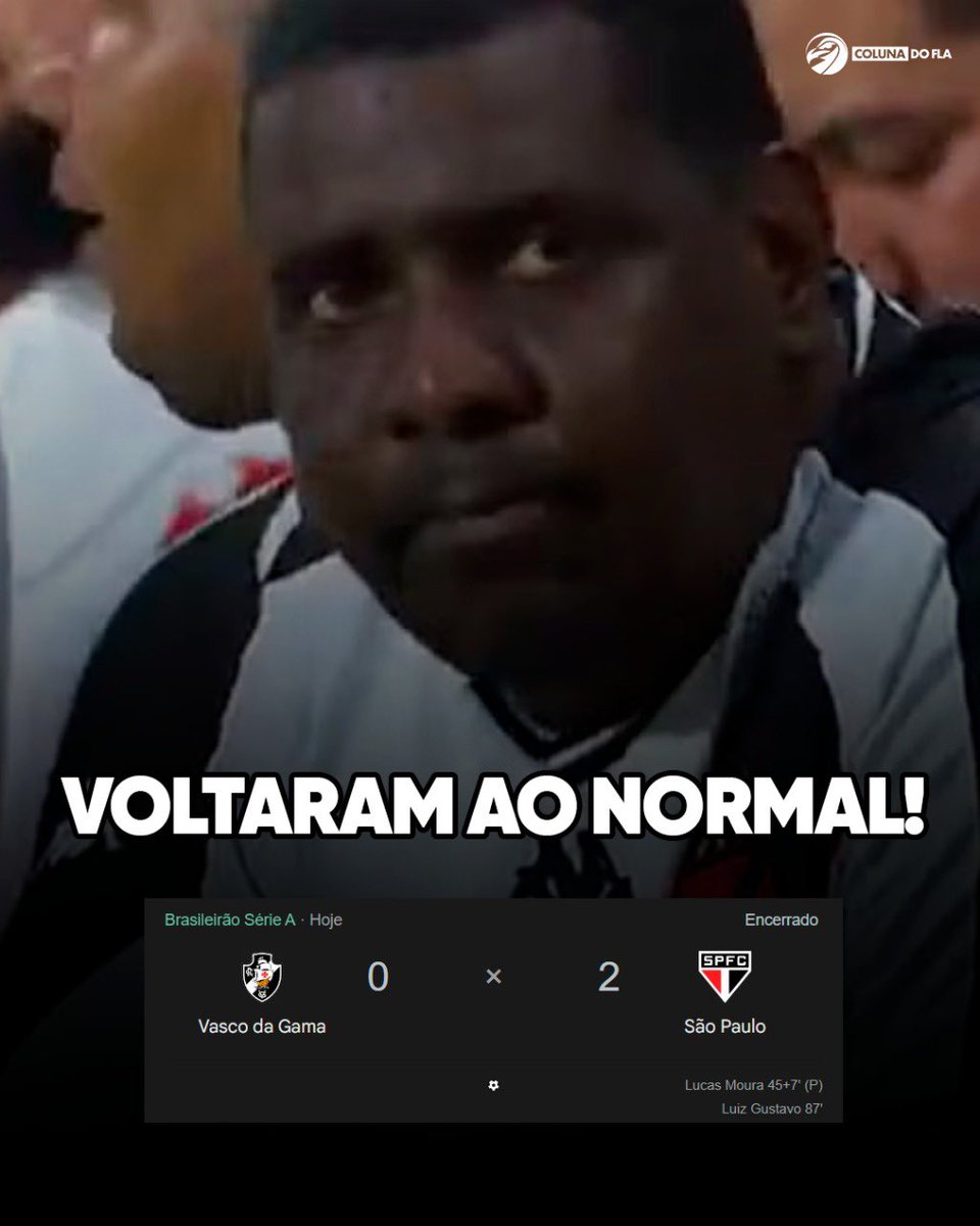 ColunadoFla's tweet photo. Tudo de volta ao normal no Rio de Janeiro! 🤣 https://t.co/N4hFiXhAEe