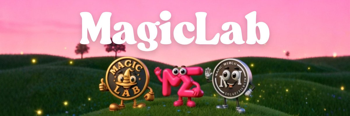 SeedShady's tweet image. Joining the @MagicLabHQ banner competition with a fresh design inspired by their unique energy and vision.
A blend of creativity, curiosity, and magic hope it resonates! ✨ #MagicLabBanner