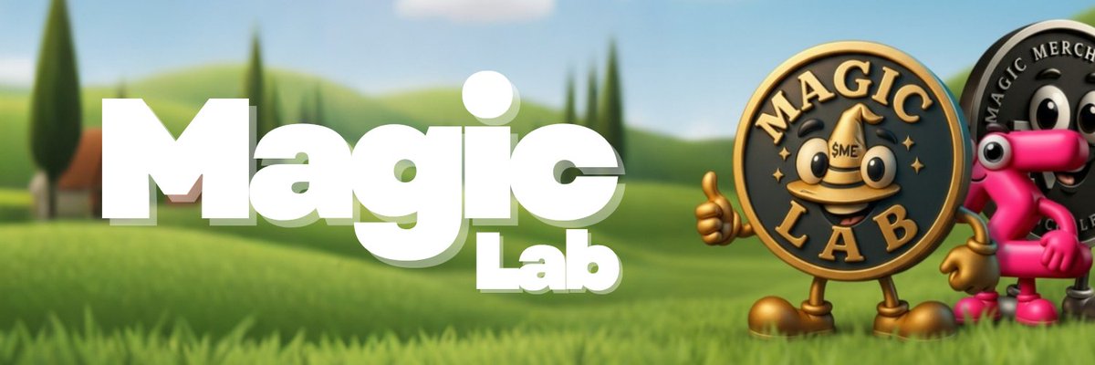 SeedShady's tweet image. Joining the @MagicLabHQ banner competition with a fresh design inspired by their unique energy and vision.
A blend of creativity, curiosity, and magic hope it resonates! ✨ #MagicLabBanner
